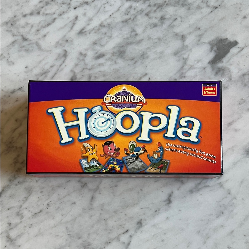 Hoopla Game by Cranium - Like New!